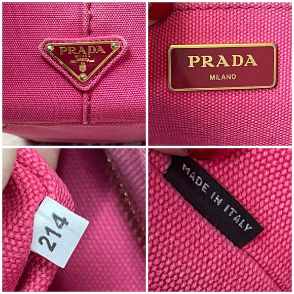 SOLD❌Authentic PRADA Canapa Logo Bag - Picture 12 of 15